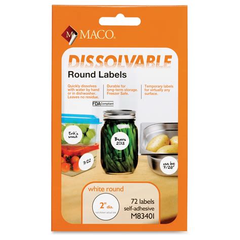 Dissolvable Labels Printable